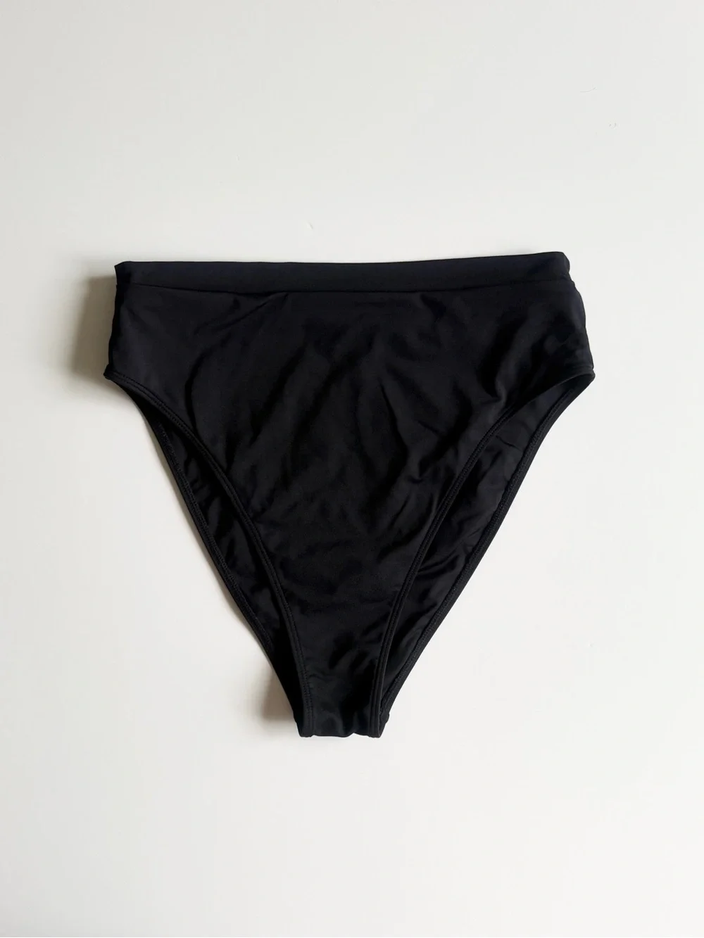 Monday Swimwear MEDIUM Sorrento high waisted swim bikini bottoms in black
